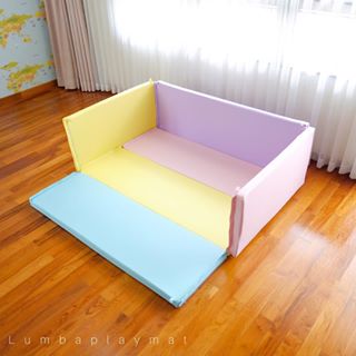 Lumba Playmat 6 kotak (pink)