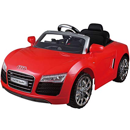 Mobil Aki Audi Spyder Merah