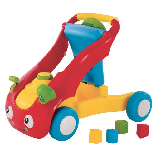 Elc wooble toodler ride on n push walker