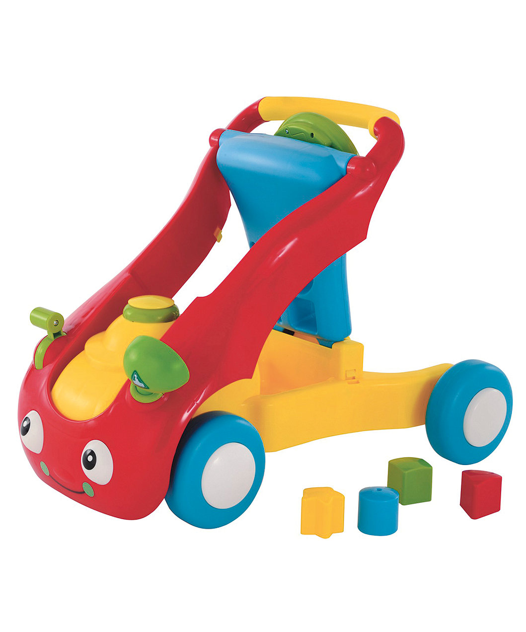 Elc wooble toodler ride on n push walker