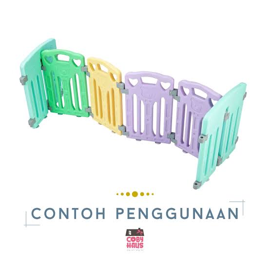 Coby Haus Fence With Stand Alone Panel (10+2+2) - Image 2